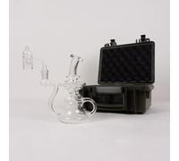 Generico StarterGlass - Full Kit #3 per Dabbing - Include Rig, Banger, Pearls, Carb Cup - Perfetto per Principianti ed Esperti