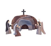 Generico Statua del Presepe - Classico Presepe Religioso - Statua della Natività di Gesù,per Chiesa Scuola Portico Cristiani Bambini Adulti Madre