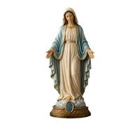 Generico Statua Della Madonna 20 cm Resina Cattolica Sacra