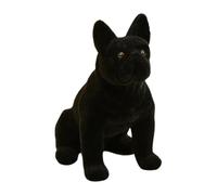 Generico Statua Di Bulldog,Realistico Floccato Decor Casa - Statua Di Cane Figurina Da Collezione,Per Decorazione Della Stanza Interno Esterno Mensola Patio Natale Compleanno Regalo Di