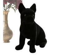 Generico Statua di Cane - Decorazione Casa Realistica e Divertente - Statua Di Cane Figurina Da Collezione | Per Interni Ufficio Giardino Natale Compleanno Regalo Benvenuto