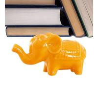 Generico Statua Di Elefante - Scultura Realizzata In Ceramica,Da Collezione Statuetta Elefante | Per Il Soggiorno La Sala Della Famiglia La Fattoria Le Feste Il Vassoio A Livelli E L'Esterno