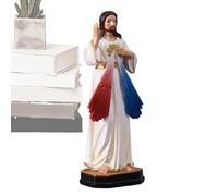 Generico Statua Di Gesù - Scultura Religiosa Sacra In 3D - Statuine Di Gesù Per Il Natale | Per Feste Natalizie Uffici Casa Soggiorno Camera Da Dormitorio Appartamento