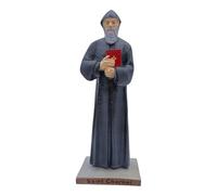 Generico Statua di San Charbel in Resina, 23 cm, Decorata a Mano, per Interni ed Esterni, Made in Italy
