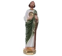 Generico Statua di San Giuda in Gesso, Decorata a Mano, 20 cm, per Interni, Made in Italy