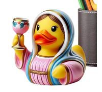 Generico Statua Di | Statua Resina Papera Jesus Pasqua Natale | Scultura Decorativa Per Casa Feste Compleanno Catechismo Pasqua Bambini Auto Tavolo Adulti