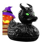 Genérico Statua in resina - Collezione di anatre scheletro in resina | Ornamento decorativo per scaffali, tavolini, camere da letto, soggiorno o ufficio