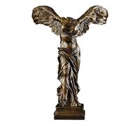 Generico Statua in Resina della Dea Greca della Vittoria, Replica in Resina di Victoria per Interni, Decorazione Ispirata alla Mitologia Greca per Soggiorno E Ufficio,d'oro,Large
