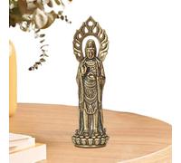 Genérico Statua Quan Yin - Piccola scultura di Buddha | Statua buddista di Avalokiteshvara | Statua buddista di Avalokiteshvara 2.4 -Pollici, Scultura Artigianale cinese, statuetta decorativa per il