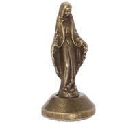 Generico Statua Religiosa Design Realistico in Ottone della e Portatile Decorazione per Presepe per Casa e Ufficio