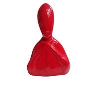 Generico Statua San Gennaro Busto in Ceramica fatto a Mano (Ceramica 1-14x8.5 Rosso)