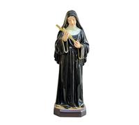 Generico Statua Santa Rita cm 40, made in Italy, dipinta a mano