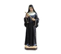 Generico Statua Santa Rita cm 60, made in Italy, dipinta a mano