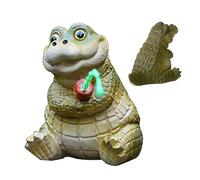 Genérico Statue Di Animali | Piccola Scultura In Resina Decorativa - Figure Bambini per Giochi All'aperto, Compleanno, Feste In Patio E Regali per Ragazzi Ragazze Figli Figlie