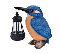Generico Statue Di Da Giardino | Scultura Pescatore Blu Lanterna Solare Resistente Alle Intemperie,Statua Con Lanterna - Per Patio, Prato, Balcone, Paesaggio, Donne, Mamma, Nonna