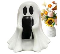 Generico Statue Fantôme Halloween,Porte-Canettes Fantôme Effrayant - Sculpture Décorative en Résine Fête Bureau Table Lieu de Travail Maison Vacances Anniversaire et Étagère