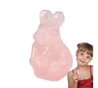 Generico Statuetta di Coniglio di - Bellissimi Coniglietti, Statuetta Decorativa, Decorativa Portatile, Ornamento per la casa | Regalo Deluxe per Il Capodanno Cinese, San, Festival di Prima