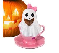 Generico Statuetta Fantasma - Fantasma in Miniatura Decorazioni per Halloween,Decorazioni per Casa Interni Soggiorno Scrivania Mensola Appartamento Fattoria Festività
