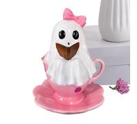 Generico Statuetta Fantasma Halloween | Decorazione Scrivania con Fantasma - Decorazioni Festa Scultura per Soggiorno Ripiani Appartamento Ristorante Interni Camera da Letto