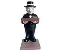 Generico Statuetta porta orologio, supporto porta orologio | Espositore per orologi da uomo vecchio,Portaoggetti decorativo per gioielli, supporto per orologio per figura in resina