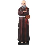 Generico Statuetta Prete Classica in Resina, Ornamento Nero da Tavolo | Decorazione per Casa e Ufficio, Struttura Robusta e Leggera, Stile Semplice e Curato, un Pezzo