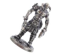 Generico Statuetta Samurai Decor da Scrivania, Figura del Samurai in Cupronickel, Miniatura Decorativa da Collezione, Ornamento per Casa e Ufficio