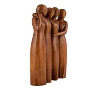 Genérico Statuette 'amicizia per sorelle - Scultura 'amicizia dipinta a mano, statuetta di sorelle dipinta a mano, per camera da , studio, asilo, davanzale e scaffali da esposizione