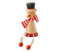 Generico Statuina Natalizia,Scultura Vintage per Feste | Centrotavola Rustico per Natale | per Libreria Scrivania Mensola