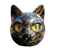 Generico Statuine Di Gatti - Decorazione Casa Gatto Nero | Decorazione Artistica Per La Casa Per Donne Uomini Amanti Degli Animali Soggiorno Camera Da Letto Libreria Ingresso