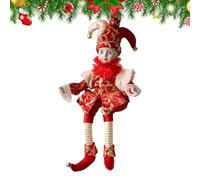 Generico Statuine Natalizie | Statuina Ragazza Natalizia | Bambola 45 cm Decorazione Tavolo | Per Cameretta Soggiorno Scaffale Compleanni Bambini Regalo