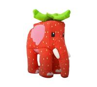 Generico Steal a Brainrot peluche Strawberry Elephant Plush per bambini e adulti, animali di peluche bambola regali per i fan Home Decor