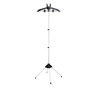 Generico Steamer Hanger Stand, Garment Rack, Foldable Support Design with Handheld Steaming Machine Holder, Clothing Organizer for Pants, Home, College Students, Dormitory, 62.99 inches
