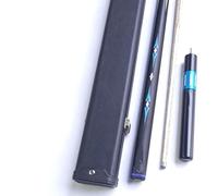 Generico Stecca da Biliardo Biliardo Professionale Club da 145 cm, Club a Testa Piccola, Otto Club Cinesi, Diametro Otto Nero di Circa 10-10,5 mm(Color:3,Size:)