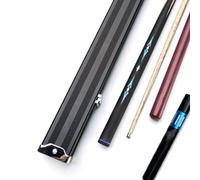 Generico Stecca da Biliardo Biliardo Professionale Club da 145 cm, Club a Testa Piccola, Otto Club Cinesi, Diametro Otto Nero di Circa 10-10,5 mm(Color:4,Size:)