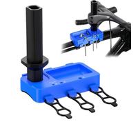 Generico Steering Alignment Kit, Cycle Support Maintenance Rack, Portable Size Steering Column with Guide, Aluminum Guide System, Smooth Rotation with Minimal Design, Home Studio Cycling Lab