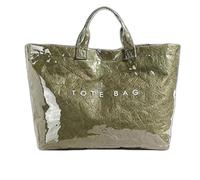 Generico Stellaya Womens Letters Print Tote Bag,Stellaya Fashion Retro Tote Bag,PVC Large Kraft Paper for Women (Dark green)