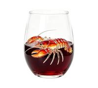 Generico Stemless Wine Glass - 400ml Sea-Themed Novelty Glassware