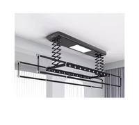 Generico Stendibiancheria a treppiede Portatile Pieghevole salvaspazio, stendibiancheria Elettrico per Interni con Telecomando, stendibiancheria con Sollevamento, stendibiancheria per Balcone, stendi