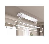 Generico Stendibiancheria a treppiede Portatile Pieghevole salvaspazio, stendibiancheria Elettrico per Interni con Telecomando, stendibiancheria con Sollevamento, stendibiancheria per Balcone, stendi