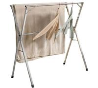 Generico Stendibiancheria Portatile Regolabile - Stendibiancheria Pieghevole per Uso Interno/Esterno, stendibiancheria Facile da riporre, 160x65 cm, Ideale per un'asciugatura efficiente dei Vestiti