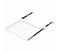 Generico Stendibiancheria Regolabile in Lega di Alluminio Estraibile per Lavatrice, capacità di carico 30 kg, stendibiancheria salvaspazio, Adatto per Guardaroba, Larghezza 56-61 cm (22,04-24,01 poll