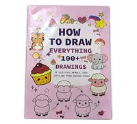 Generico Step By Step Drawing Workbook, Fun Interactive Art Activities, Learn To Draw Animals Characters, Beginners Indoor Outdoor School, Travel Birthday Creative Guide For Children