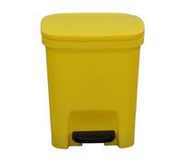 Genérico Step-On Waste Bin - Recycling Trash Can With Foot Pedal, Durable Indoor/Outdoor Garbage Container, Easy-Clean Basket | Bathroom, Kitchen, Office, Patio, Backyard, Home, Apartment, Daily Use