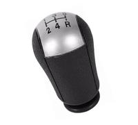 Generico Stick cambio auto 5/6 per pomello del cambio MT per auto compatibile con per Focus per Mondeo MK3 S-MAX C-MAX per Fiesta MK6 Hand Ball(D'argento,5 Speed)