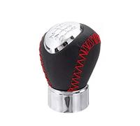 Generico Stick cambio auto 5/6 Per Velocità MT Pomello Del Cambio Per MAZDA 3 BK 5 CR Per MPV PREMACY CP 323/323F BJ 626 GF/GW Per XEDOS 6 RX8 Gear Shifter Stick Pen(Red Stitch 6-Speed)