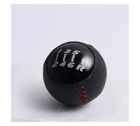 Generico Stick cambio auto Mugen 6/5 per Speed M10x1.5 Pomello del cambio Leva Testa per vestibilità, per Honad per Accord EK9 EP3 FN2 DC2 DC5 S2000 FD2(Nero,6 speed)