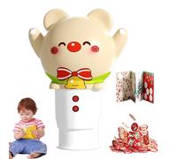 Generico Sticker Stamper - Christmas Stampers | Crafts Stamps, for Kids, 30pcs Assorted Xmas Self-Inking Stampers Kids Christmas Party Bag Fillers, Creative Play Travel Toy Girls And Boys 3+