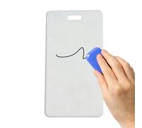 Generico Sticky Notes - Small Reusable Whiteboard,Portable Note Pad Badge,Erasable Badge Sticky Notepad For Doctor Caregiver Student