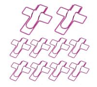 Generico Stiftehalter Clip,10-Teiliger Metall Wiederverwendbarer Organizer - Stiftklammer Für Buch Und Bleistifthalter - Für Büro Schule Klassenzimmer Schreibtisch Klemmbrett Buch Skizzenbuch