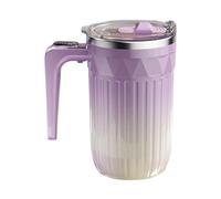 Generico Stirring Mug - With Detachable Stirrer Temperature,450ml Heating Mixer Cup | Display Rechargeable Magnetic Stirring Coffee Mug,for Tea Cocoa Chocolate